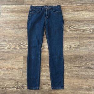 Boden Soho Skinny Jeans Dark Wash High Rise Stretch Women's Size 8 Tall